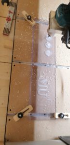 Fräsen von Plexiglas